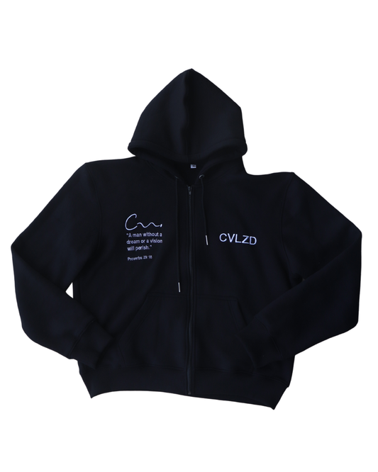 Rock Steady Cotton Fleece Zipper Hoody