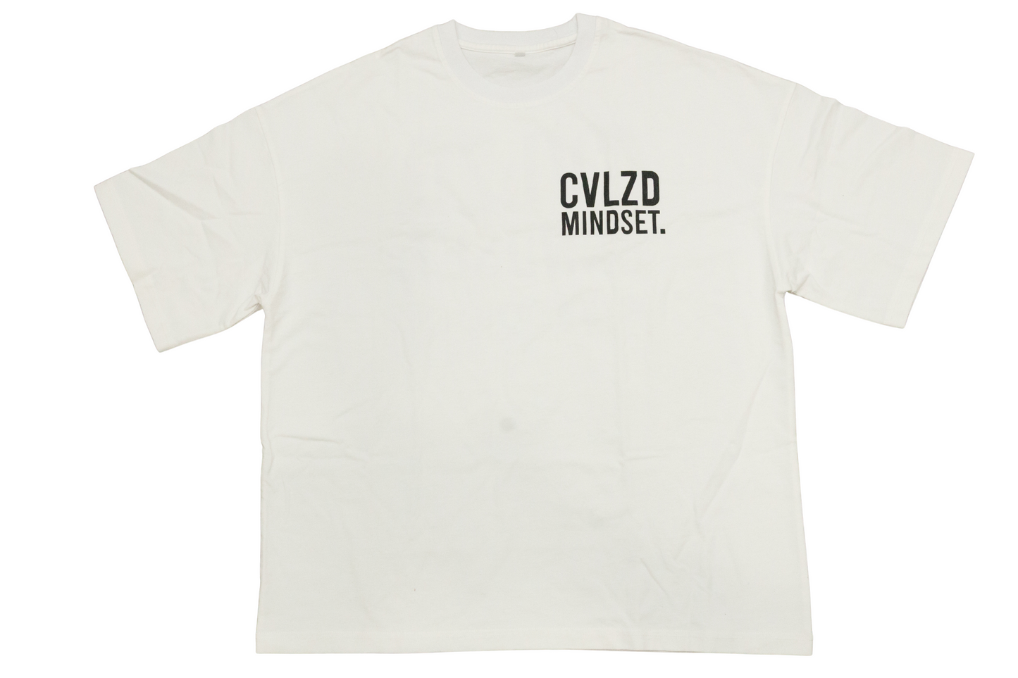Wynwood Mindset Logo Tee – White Black Logo