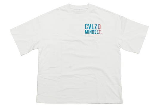 Wynwood Mindset Logo Tee – White Gradient