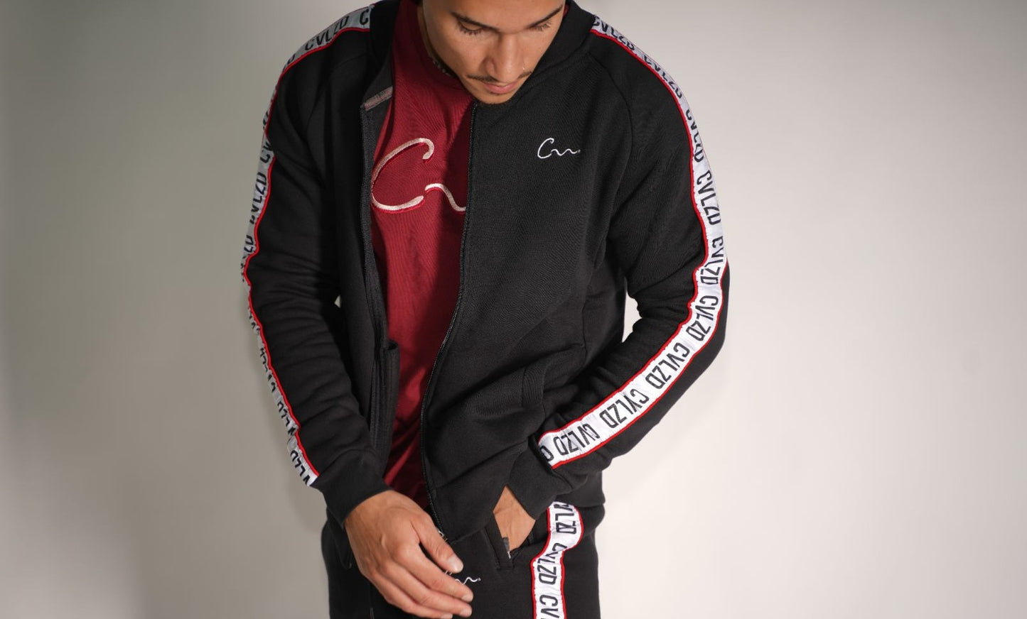 CVLZD Tracksuit Jacket - Red