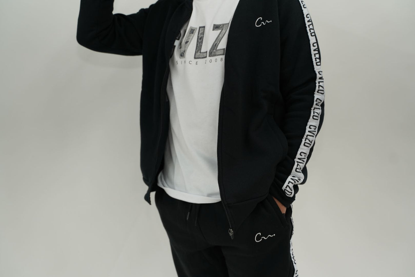 CVLZD Tracksuit Jacket -Black