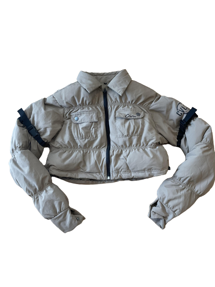 Parachute GATHERED JACKET-brown