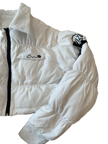 Parachute GATHERED JACKET-white