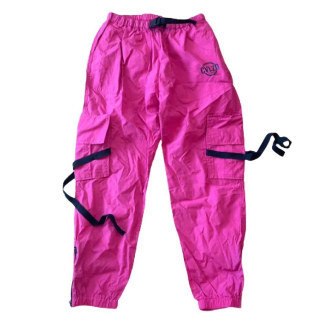 Parachute Cargo Pant Pink - CIVILIZED NATIONS