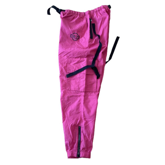 Parachute Cargo Pant Pink - CIVILIZED NATIONS