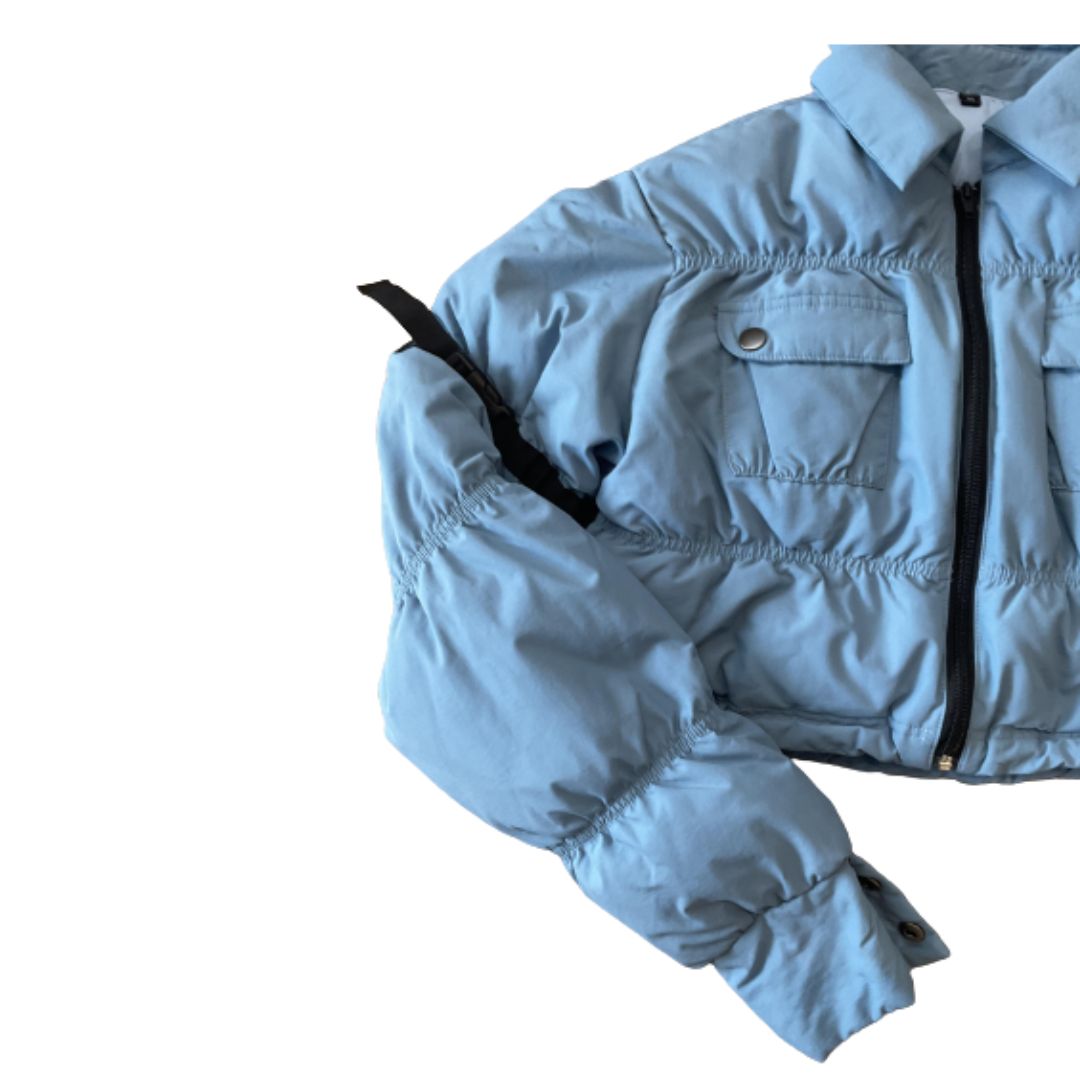 Parachute GATHERED JACKET-blue
